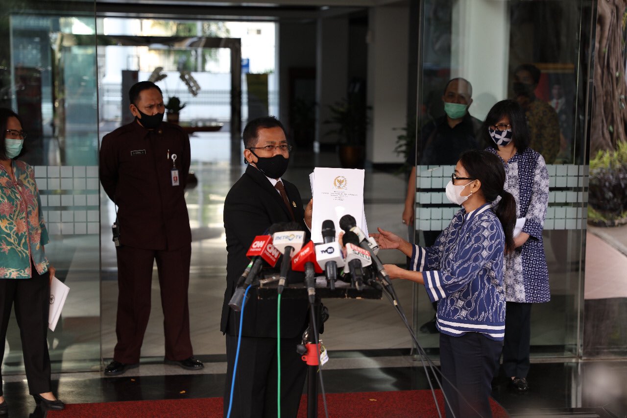 DPR, Resmi, Draf, Omnibus Law, Pemerintah