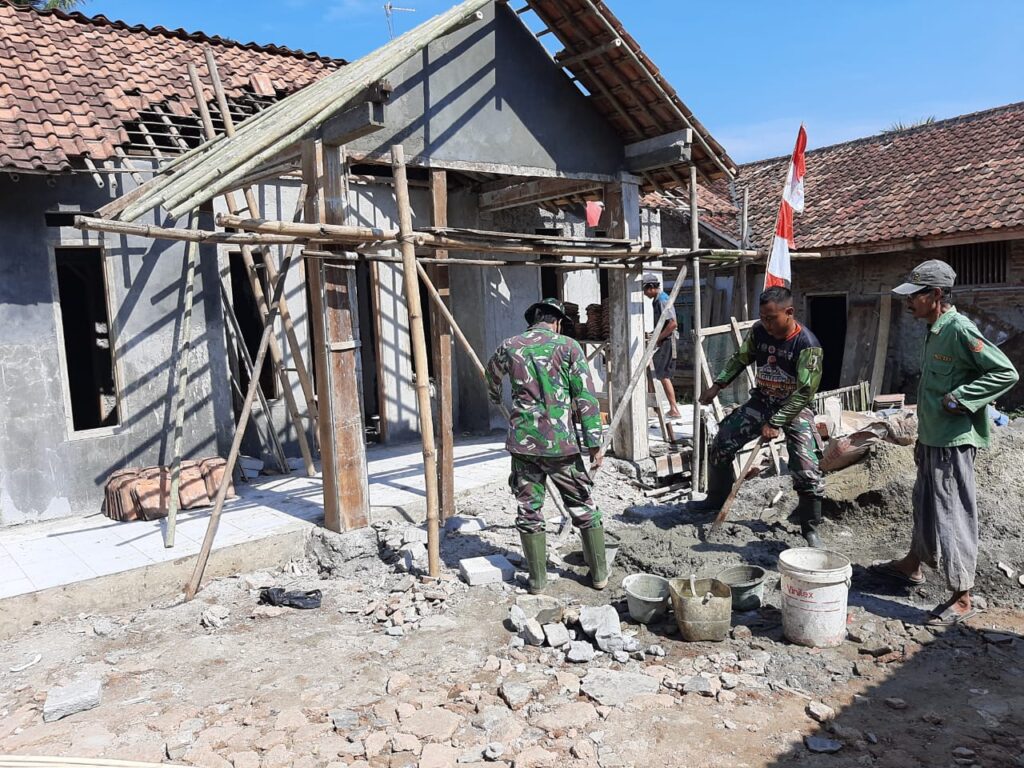 TMMD ke 109 Kodim 0621: Bedah Rumah Petani di Tenjo TMMD, Kodim 0621, Bedah Rumah, Petani, Tenjo