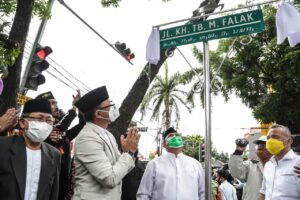 Wali Kota Bogor Resmikan Jalan KH. Falak saat Hari Santri Nasional Kota Bogor, Jalan, KH. Falak, Santri