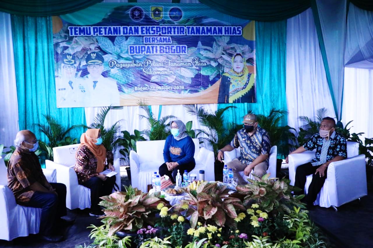 Bupati Bogor, Potensi, Petani, Tanaman Hias, Sukamantri