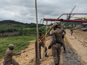 Merusak Lingkungan, Tambang Illegal di Nambo Disegel Petugas Lingkungan, Tambang, Illegal, Nambo, Segel, Petugas
