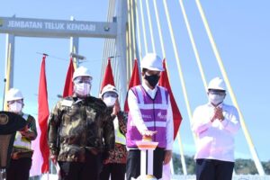Pengembangan Usaha Baru, Presiden Resmikan Jembatan Teluk Kendari Pengembangan, Usaha Baru, Presiden, Jembatan, Teluk Kendari