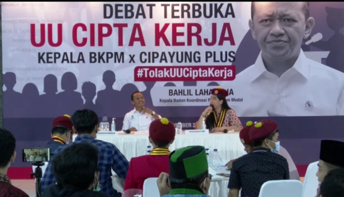 Aktivis, Cipayung, BKPM, UU, Cipta Kerja