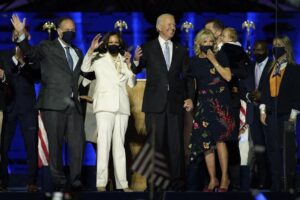 Amerika Sambut Kemenangan Joe Biden Amerika, Calon, Presiden, Joe Biden
