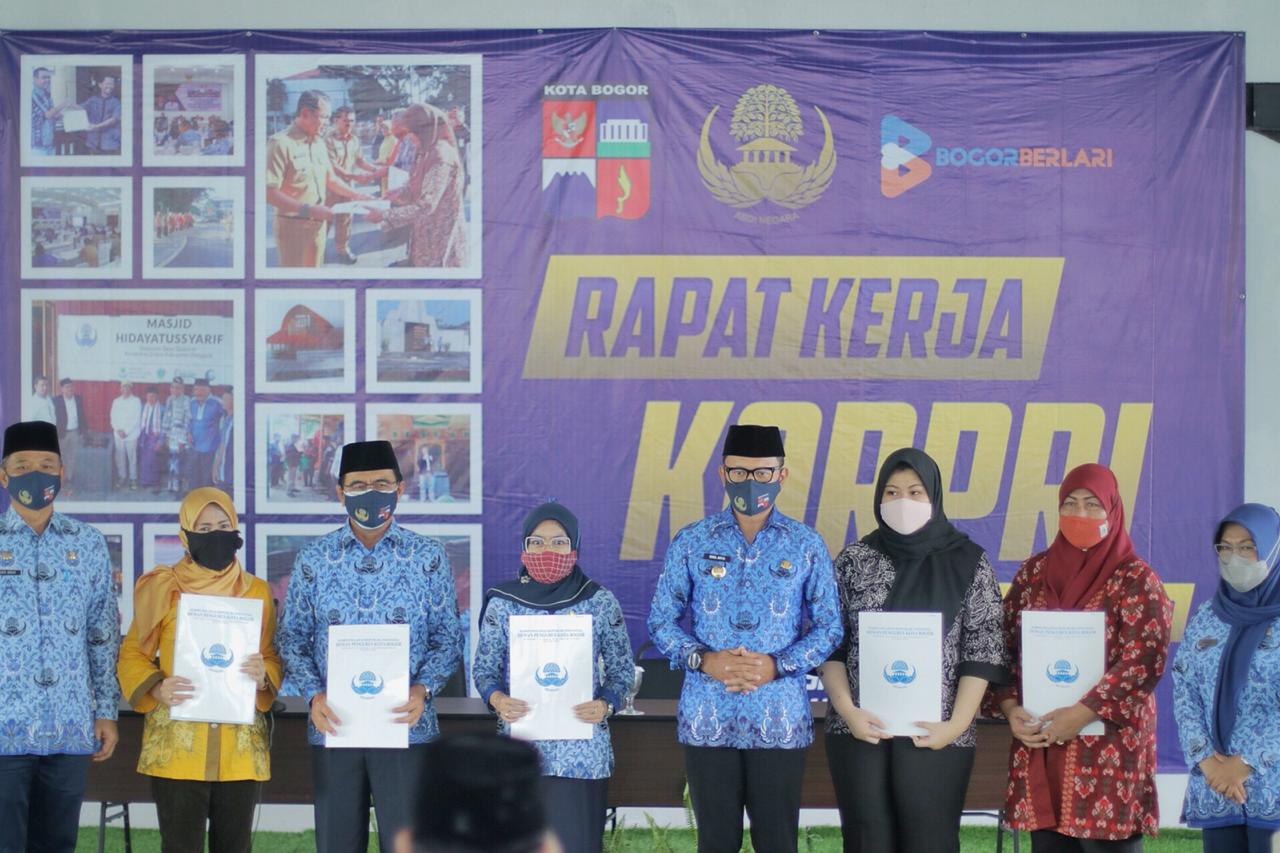 Dody Ahdiat, Korpri, Kota Bogor