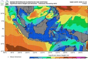 BMKG: Waspada Gelombang Tinggi di Perairan Indonesia BMKG, Waspada, Gelombang Tinggi, Perairan, Indonesia