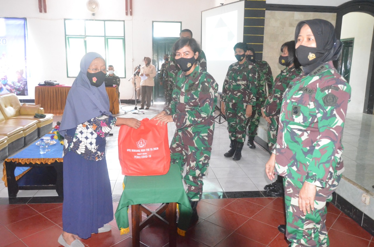 Covid-19, Wan TNI, Sembako, Cianjur