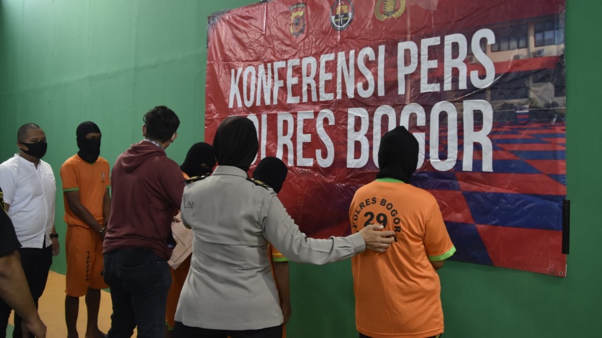 Polisi, Kasus, Perdagangan Orang, Puncak