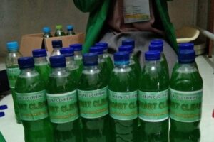 Mahasiswa KKN 021 Unimal Produksi Sabun Cuci Piring Mahasiswa, KKN, Unimal, Produksi, Sabun, Cuci Piring
