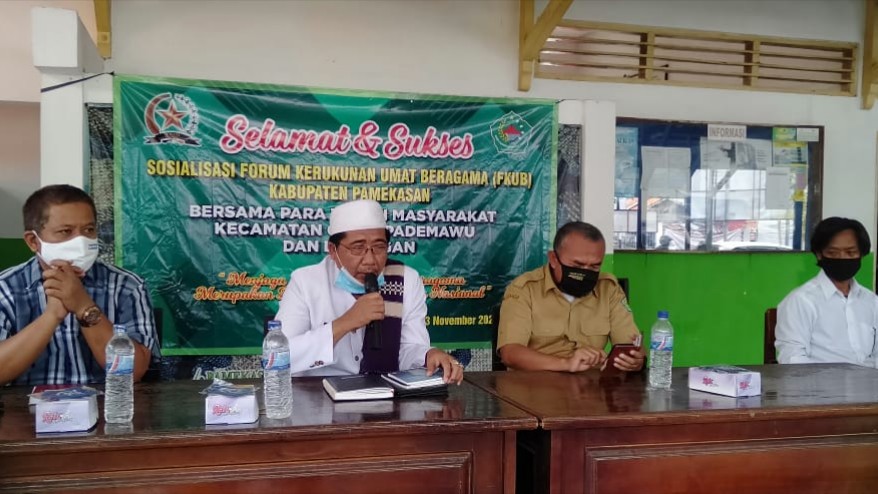 Lebarkan Sayap, FKUB Pamekasan Sosialisasi Ke Tingkat Kecamatan FKUB, Pamekasan, Sosialisasi, Kecamatan