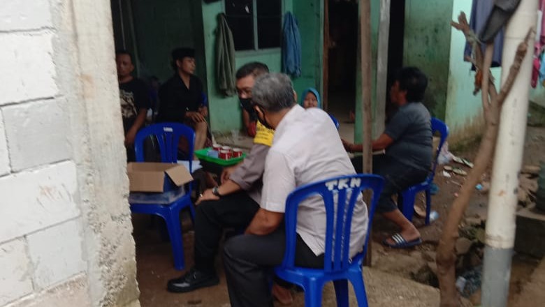 Polsek Citeureup, Pengendara Motor, Jenazah