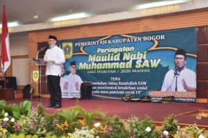 Pemkab Bogor Peringati Maulid Nabi Secara Virtual Kabupaten Bogor, Maulid, Nabi, Virtual