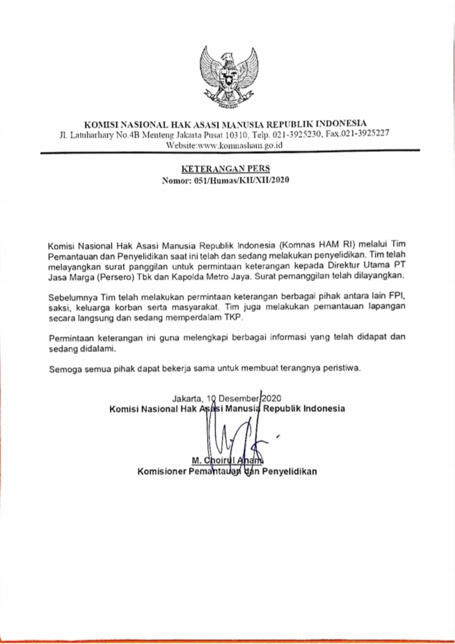 Laskar FPI, GPK, TPF Independen
