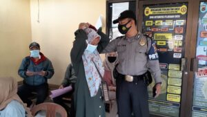 Penegakan Protokol Kesehatan di Mako Polsek Cileungsi Protokol, Kesehatan, Polsek Cileungsi