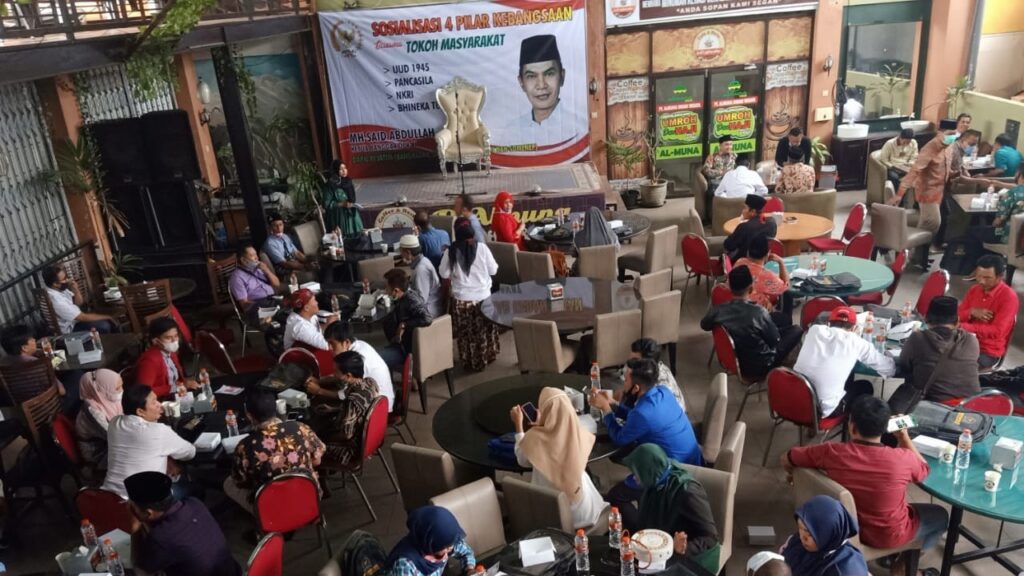 Sosialisasi 4 Pilar di Pamekasan Terapkan Protokol Kesehatan Sosialisasi, 4 Pilar, Pamekasan, Protokol, Kesehatan