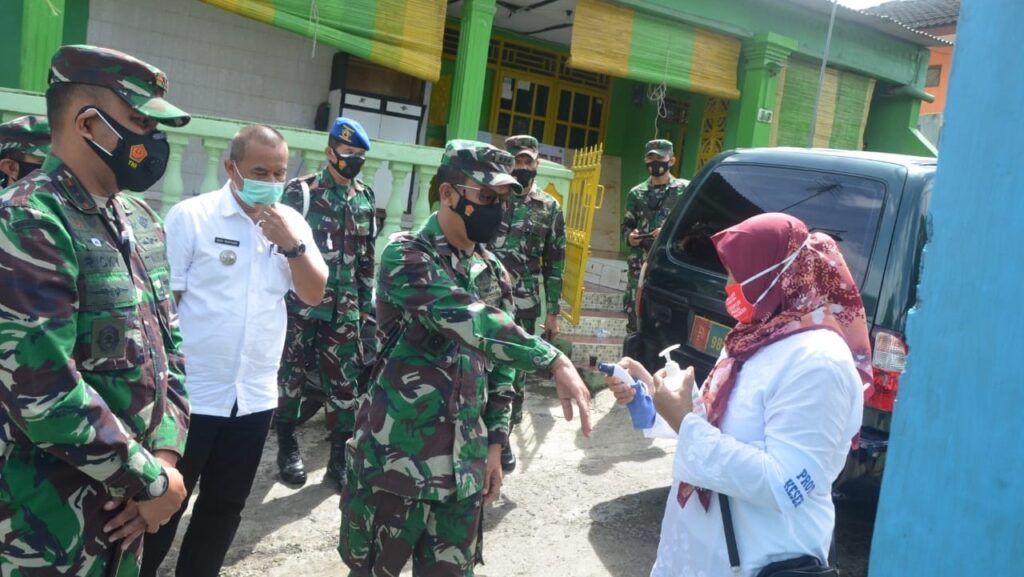 TPS, Dandim 0608, Cianjur, Pilkada 2020
