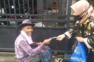 FKPPI Semprotkan Disinfektan dan Berbagi Masker di Rangga Mekar FKPPI, Disinfektan, Masker, Rangga Mekar