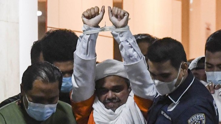 HRS Ditahan, Lima Tersangka Lainnya akan Ditangkap HRS, FPI, Polisi, Polda Metro