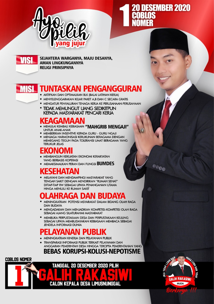 Galih Rakasiwi, Generasi Muda, Pilkades, Limus Nunggal