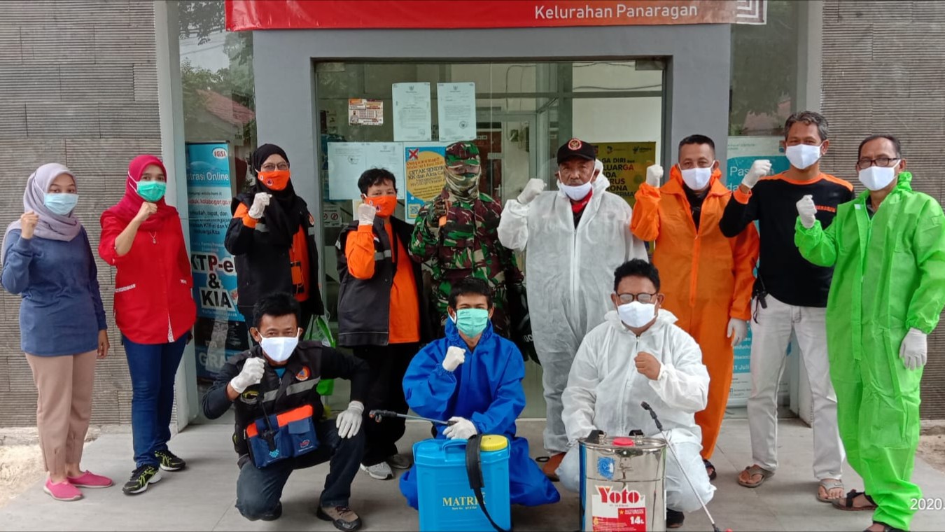 Covid-19, Panaragan, Sterilisasi, Disinfektan