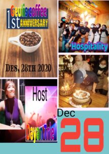 Dayan Trie Meriahkan Anniversary Geulis Coffee Dayan Trie, Geulis Coffee, Anniversary, Cafe