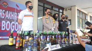 Konpers Akhir Tahun, Polres Bogor Ungkap Berbagai Kasus Konpers, Polres Bogor, Kasus