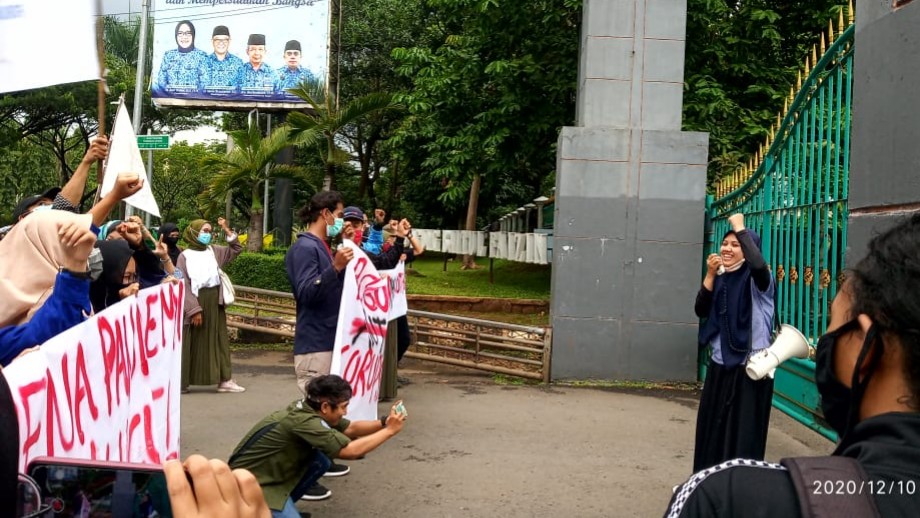 Korupsi, HAM, Mahasiswa, Demonstrasi, Kabupaten Bogor