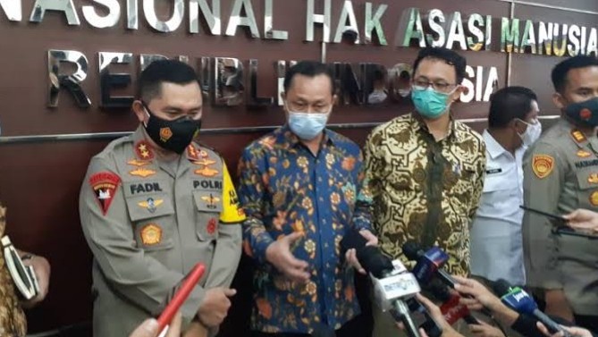 Komnas HAM Periksa Kapolda Metro Sebentar Saja Komnas HAM, Laskar FPI, Kapolda Metro