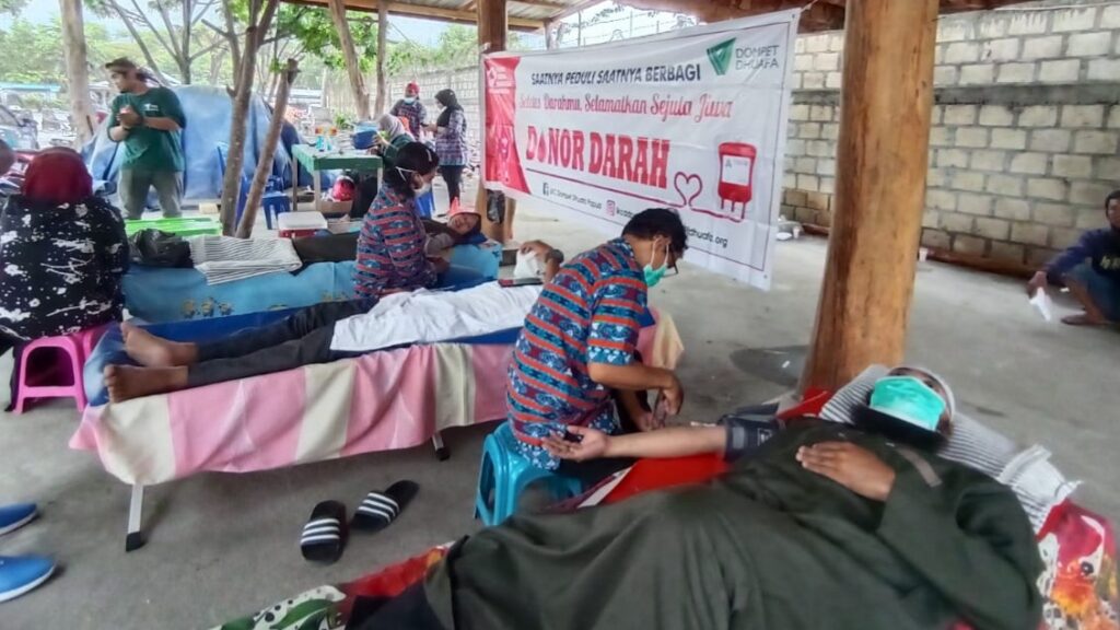 Dompet Dhuafa, Volunteer, Donor Darah, PMI