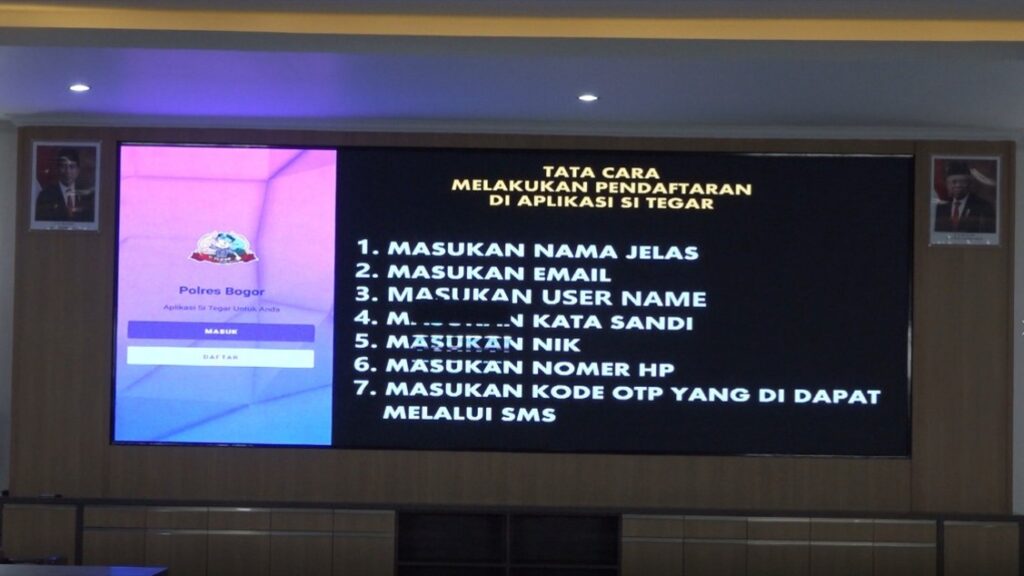 Polres Bogor Luncurkan Si Tegar, Aplikasi Pengaduan Berbasis Android Polres Bogor, Si Tegar, Aplikasi, Android