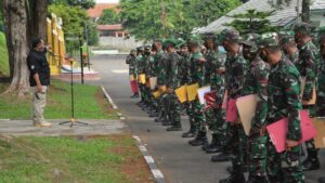 Akan dikirim ke Papua, Ratusan Prajurit 315 Garuda Ikuti Litpers Papua, Prajurit, Korem 061, 315 Garuda, Litpers