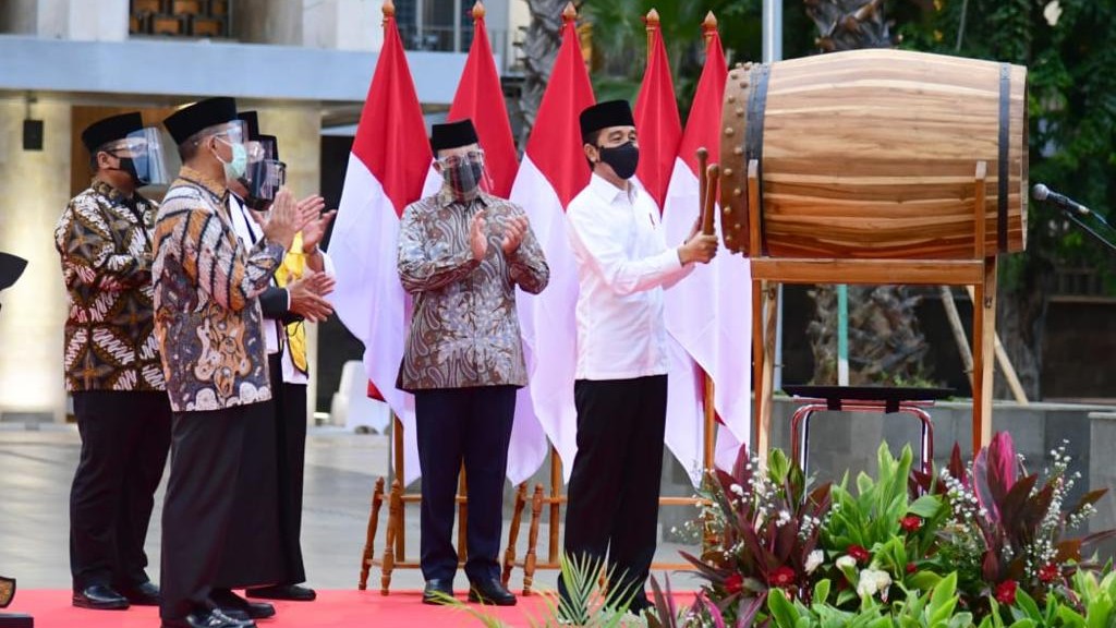 Renovasi, Masjid, Istiqlal, Presiden, Iman, Takwa
