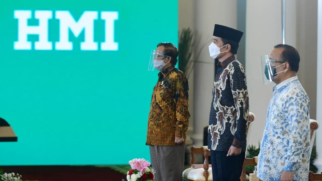 Presiden Berharap Dukungan KAHMI dalam Penanganan Pandemi Presiden, KAHMI, Pandemi