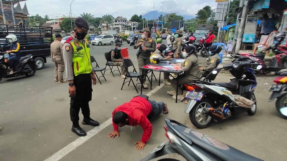 Update PPKM di Bogor, Ratusan Pelanggar Kena Sanksi Update, PPKM, Kabupaten Bogor, Pelanggar, Sanksi