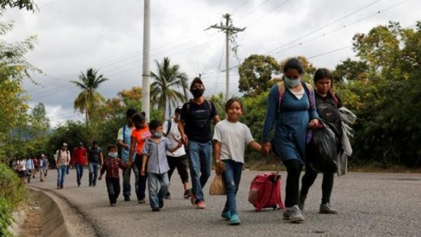 Migran, Bergerak, Amerika