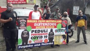 Putus Penyebaran Covid-19, BFM Buitenzorg Sterilisasi Kampung Cibuluh Covid-19, BFM Buitenzorg, Kampung Cibuluh