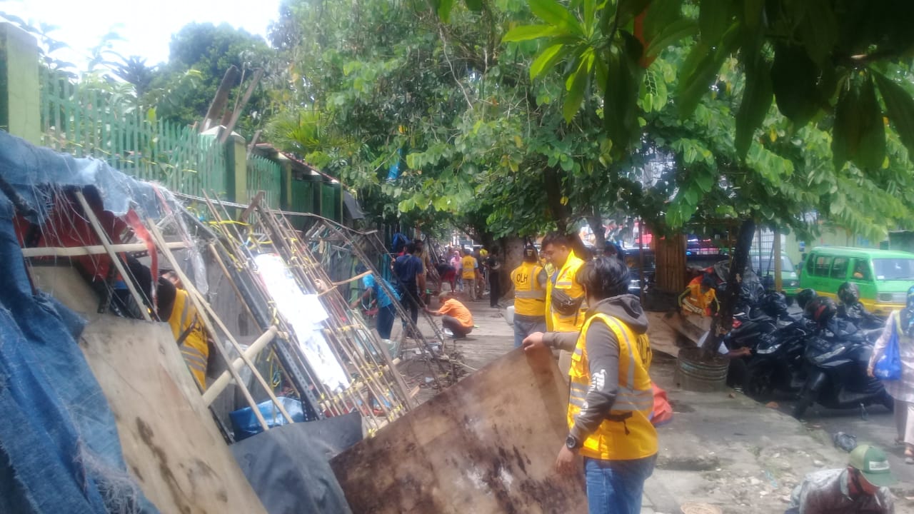 Pendestrian, PKL, Jalan Pengadilan, Jalan Dewi Sartika