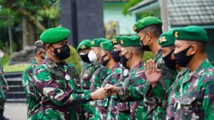 Danrem Cek Kesiapan Yonif 315/Garuda sebagai Satgas Pamrahwan Papua Danrem 061, Yonif 315/Garuda, Satgas, Pamrahwan Papua