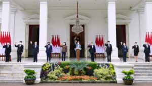 Presiden Perkenalkan Jajaran Dewan Pengawas dan Direktur INA Presiden Jokowi, Direktur INA