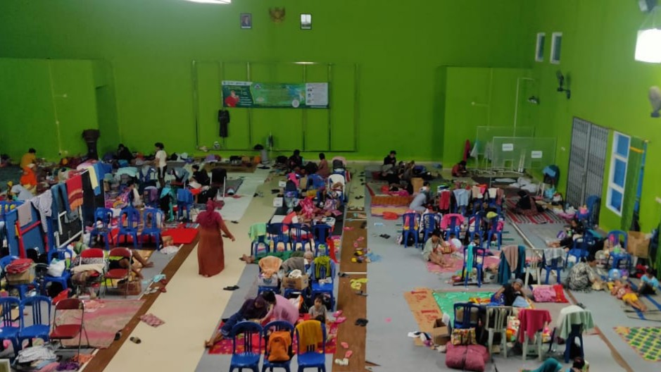 Banjir Masih Merendam Daerah Kudus, 513 Jiwa Mengungsi Banjir Kudus, Banjir, Pengungsi