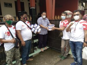 KAPT Bagikan 5500 Masker dan Hand Sanitizer Gratis KAPT, Masker, Hand Sanitizer