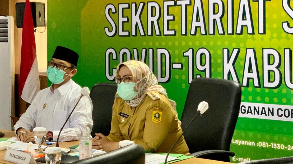 Penghargaan, Penaganan Covid-19, Bupati Bogor, Kenaikan Gaji, RT - RW