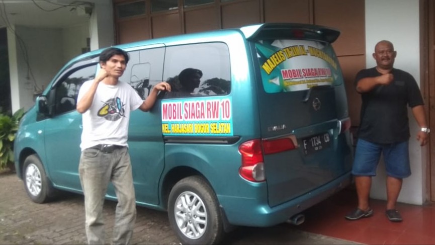 Ketua RW 10 Harjasari Sediakan Mobil Siaga untuk Warga RW 10 Harjasari, Mobil Siaga, Kelurahan Harjasari
