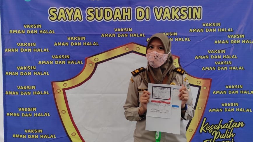 Tekan Penyebaran Covid-19, Pegawai Karantina Merauke Laksanakan Vaksinasi Penyebaran Covid-19, Karantina Merauke, Vaksinasi