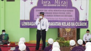 Lapas Cilegon Peringati Isra Miraj Nabi Muhammad SAW 1442 H Lapas Cilegon, Banten, Isra Miraj, Nabi Muhammad