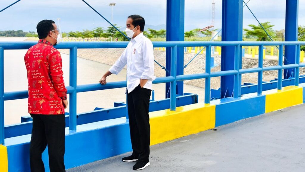Kolam Regulasi Nipa-Nipa untuk Kurangi Banjir di Makassar Presiden Jokowi, Kolam Retensi,Kolam Regulasi, Nipa-Nipa, Banjir Makassar