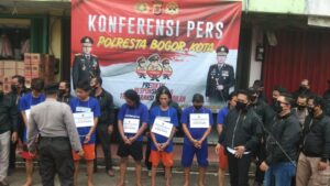 Mau Bikin Onar, Tim Kujang Ringkus Enam Anggota Ormas Onar, Tim Kujang, Ribut Ormas, Ormas