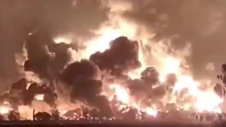 Kilang Pertamina Balongan Terbakar, 932 Jiwa Diungsikan Kilang, Pertamina, Balongan, Indramayu, Kebakaran, Pengungsi
