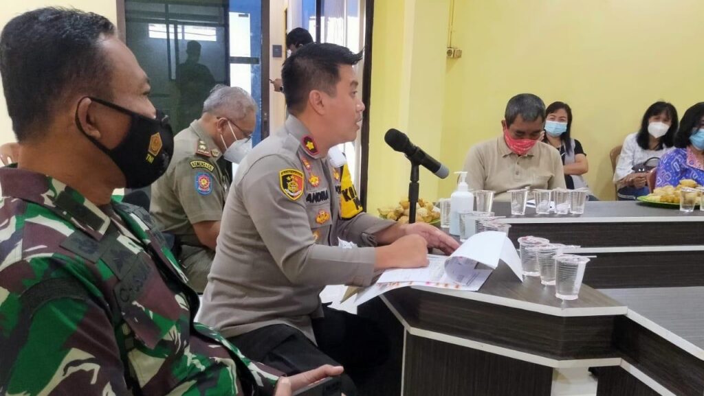 Jelang Hari Paskah, Polsek Cileungsi Gelar Rapat Pengamanan Hari Paskah, Polsek Cileungsi, Rapat Koordinasi, Pengamanan