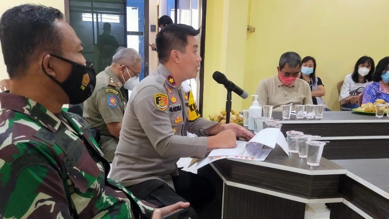Hari Paskah, Polsek Cileungsi, Rapat Koordinasi, Pengamanan